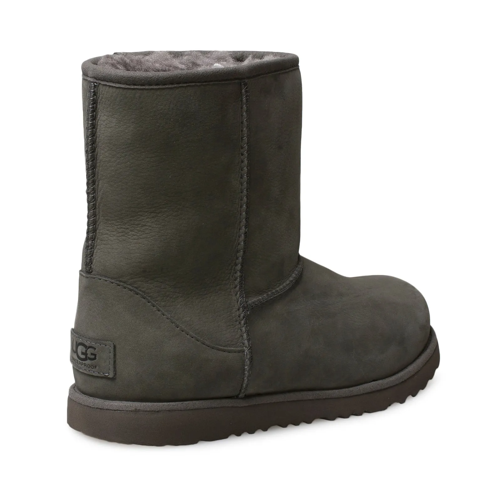 UGG Classic Short II Waterproof Grey Boots - Youth