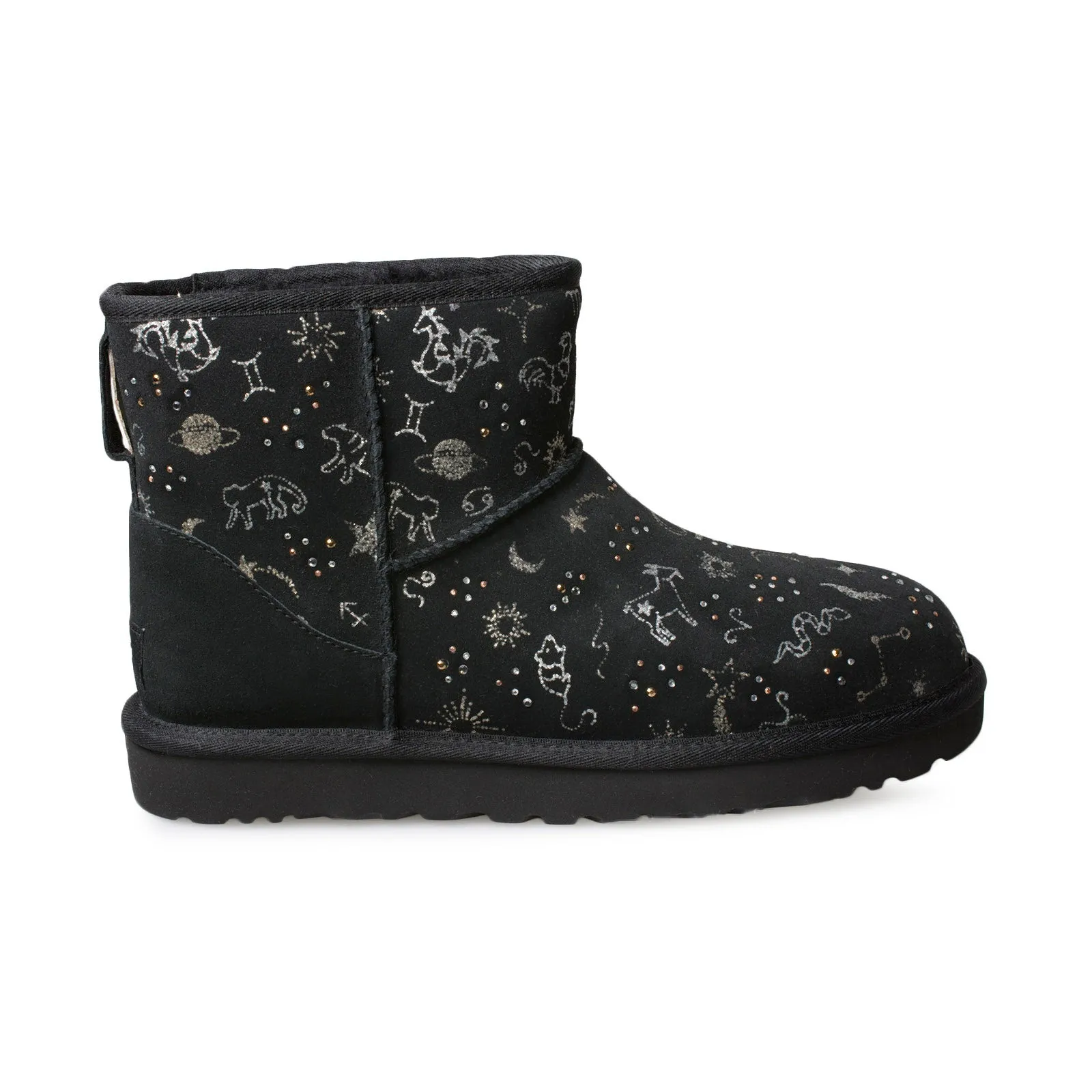 UGG Classic Zodiac Mini Black Boots - Women's