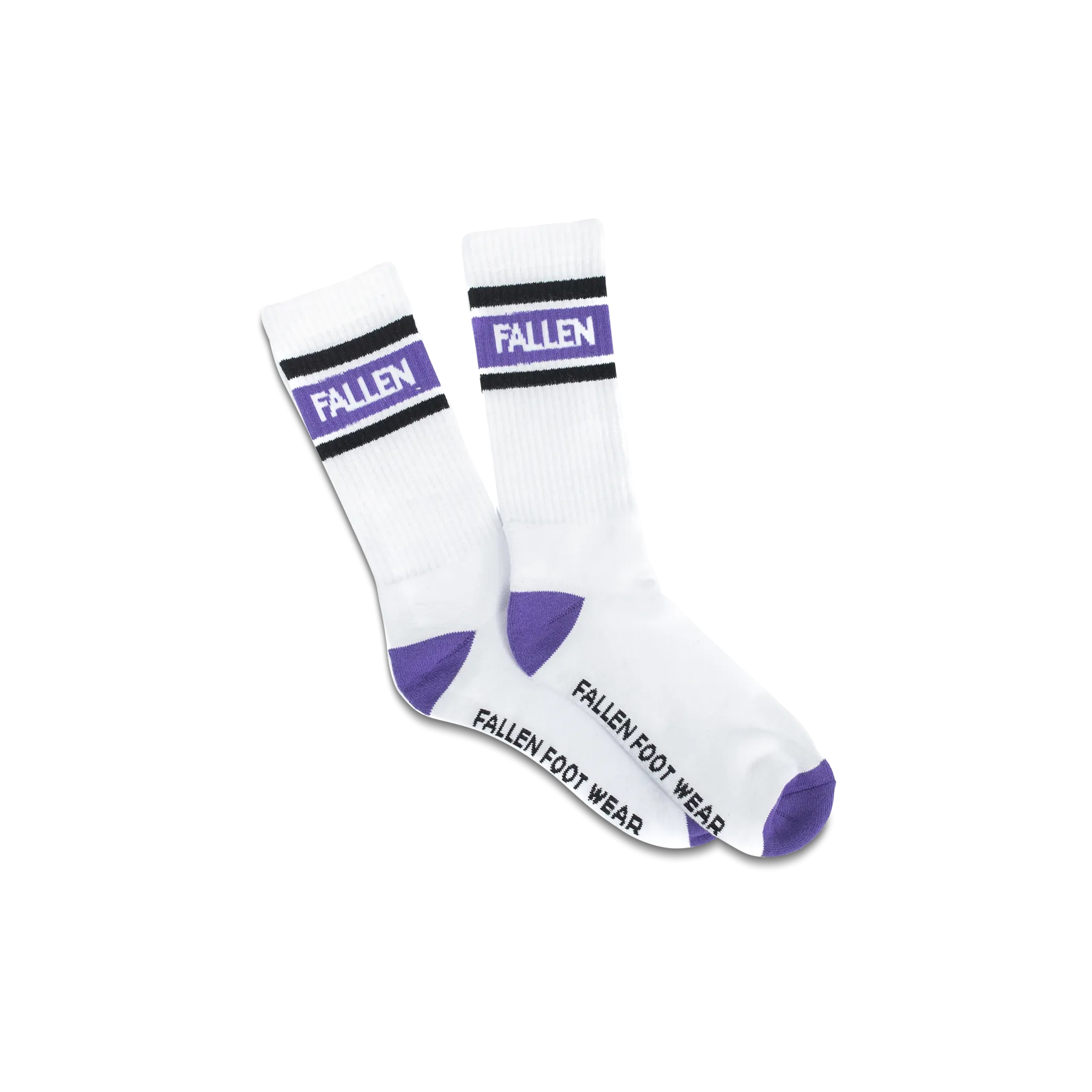 UNI II SOCK WHITE/PURPLE