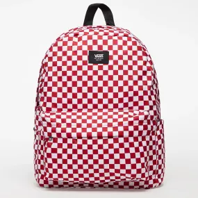 VANS Old Skool H2O Check Backpack - Red/White