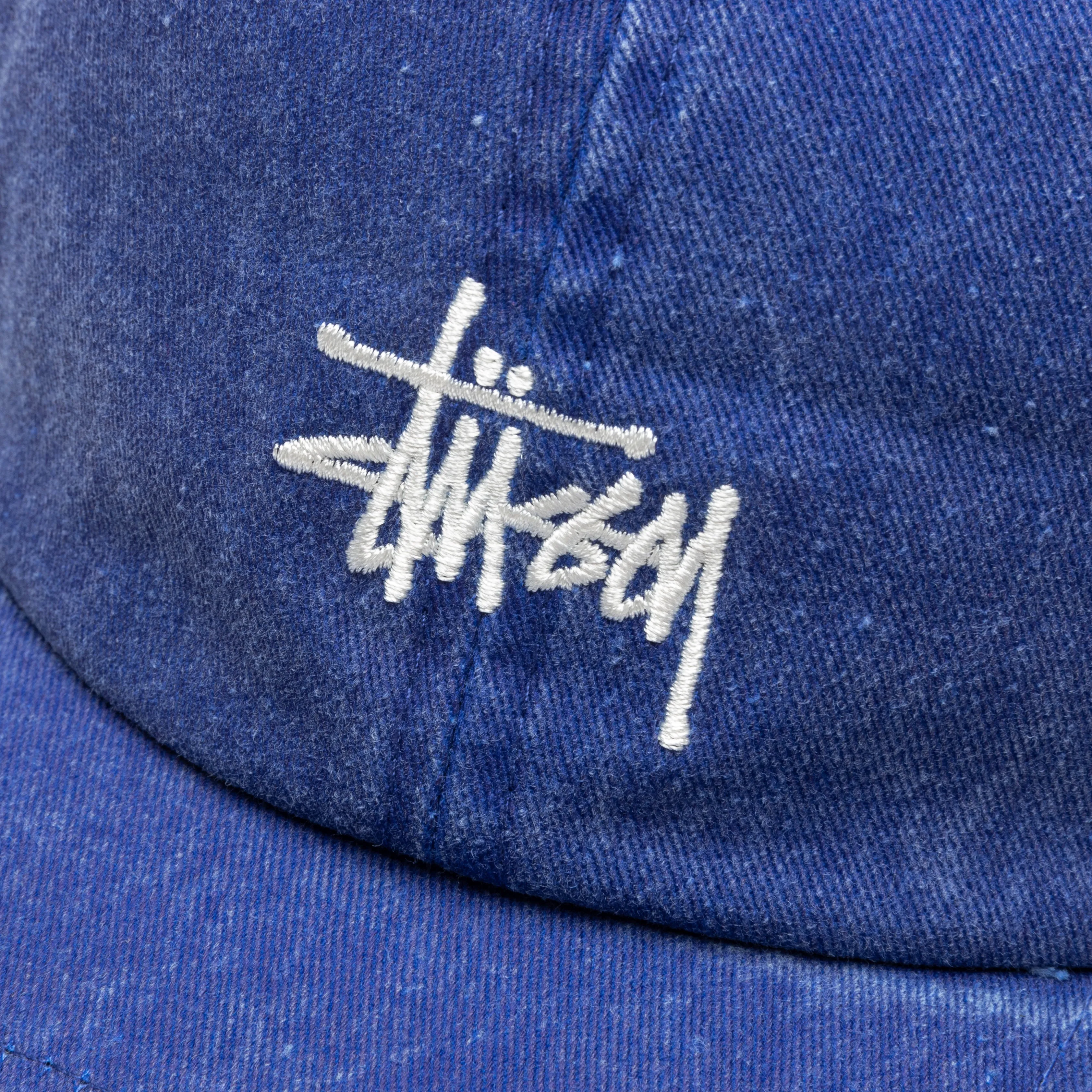 Washed Stock Low Pro Cap - Blue