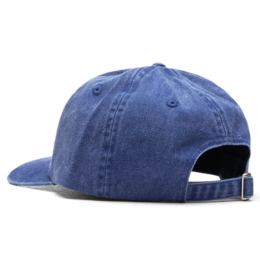 Washed Stock Low Pro Cap - Blue