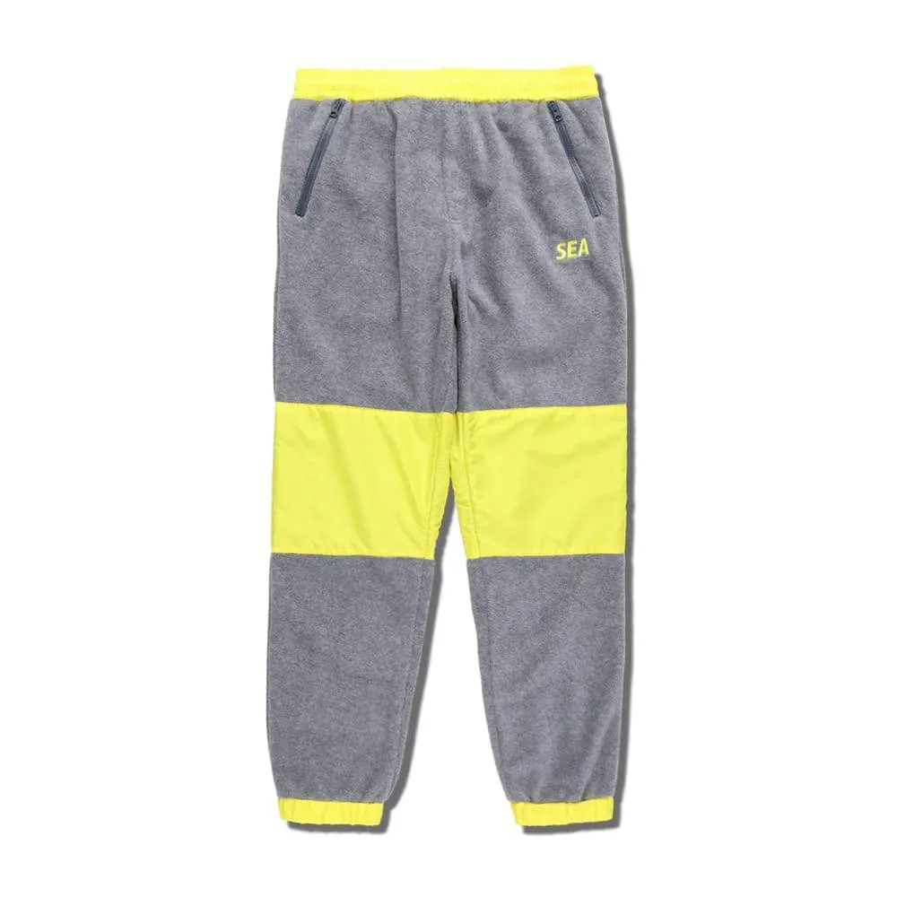 WIND AND SEA WDS SWITCH FLEECE PANTS -GREY